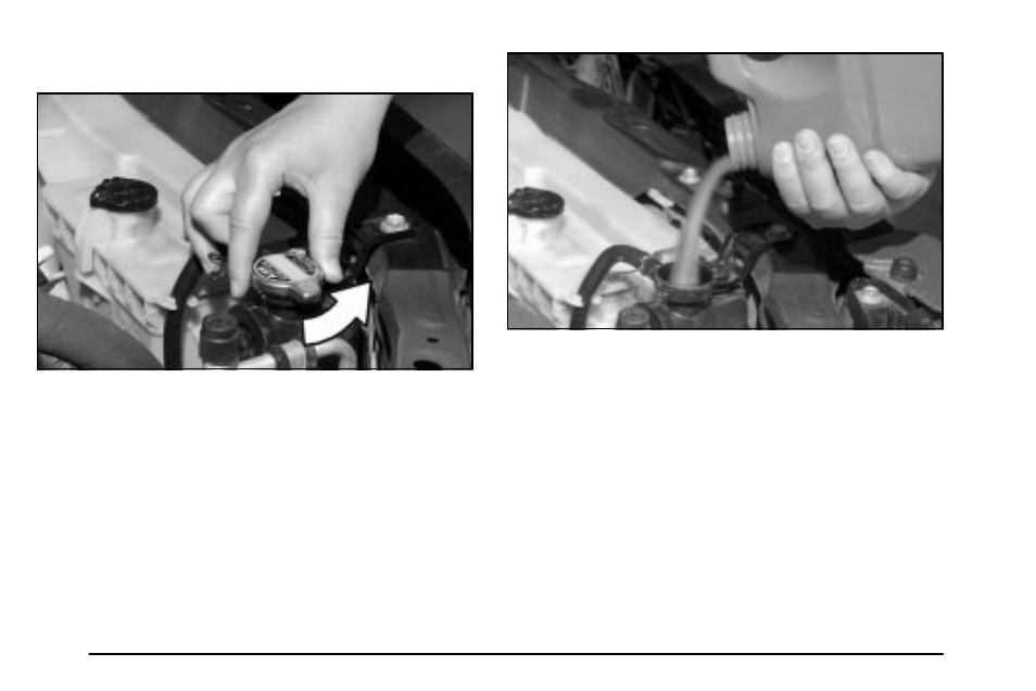 How to add coolant to the radiator | Pontiac 2003 Vibe User Manual | Page 227 / 381