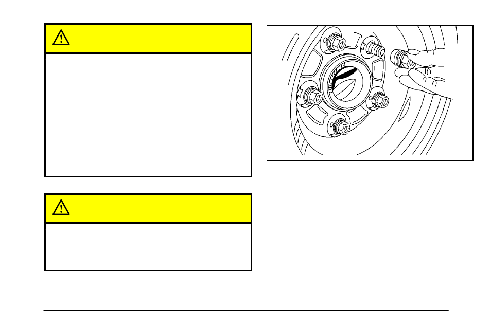 Caution | Pontiac 2003 Vibe User Manual | Page 236 / 381