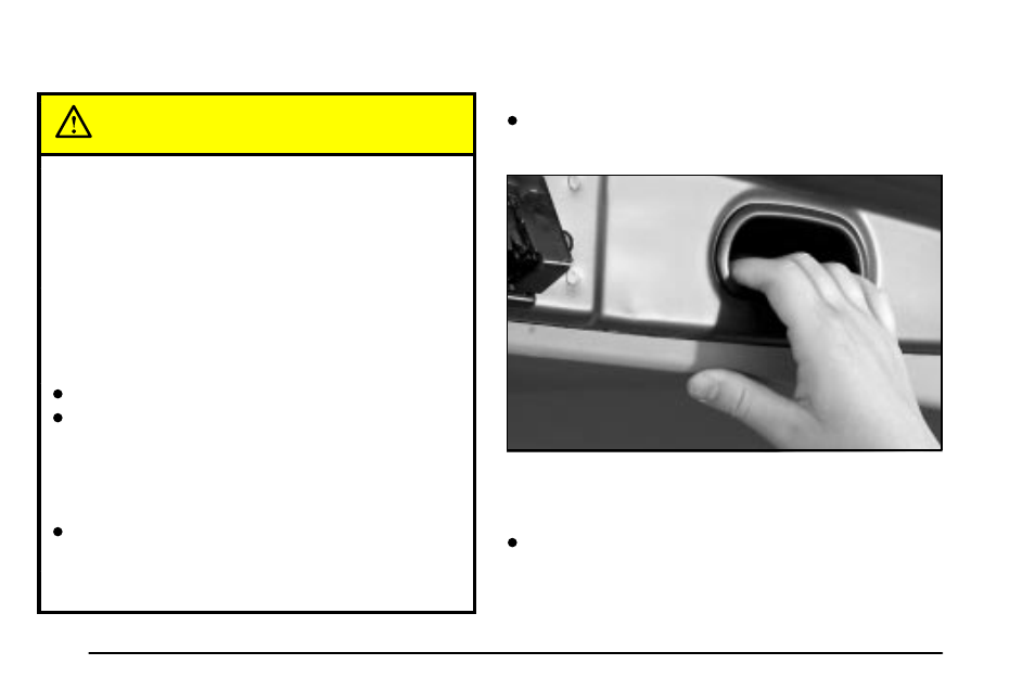 Liftgate/liftglass, Liftgate/liftglass release, Liftgate/liftglass caution | Pontiac 2003 Vibe User Manual | Page 76 / 381