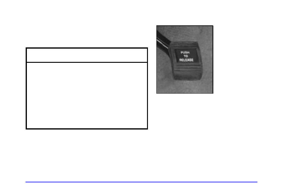 Parking brake, Notice | Pontiac 2002 Grand Prix User Manual | Page 103 / 374