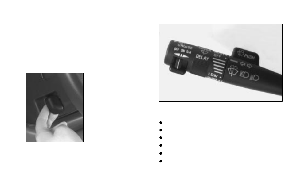 Tilt wheel, Turn signal/multifunction lever | Pontiac 2002 Grand Prix User Manual | Page 109 / 374