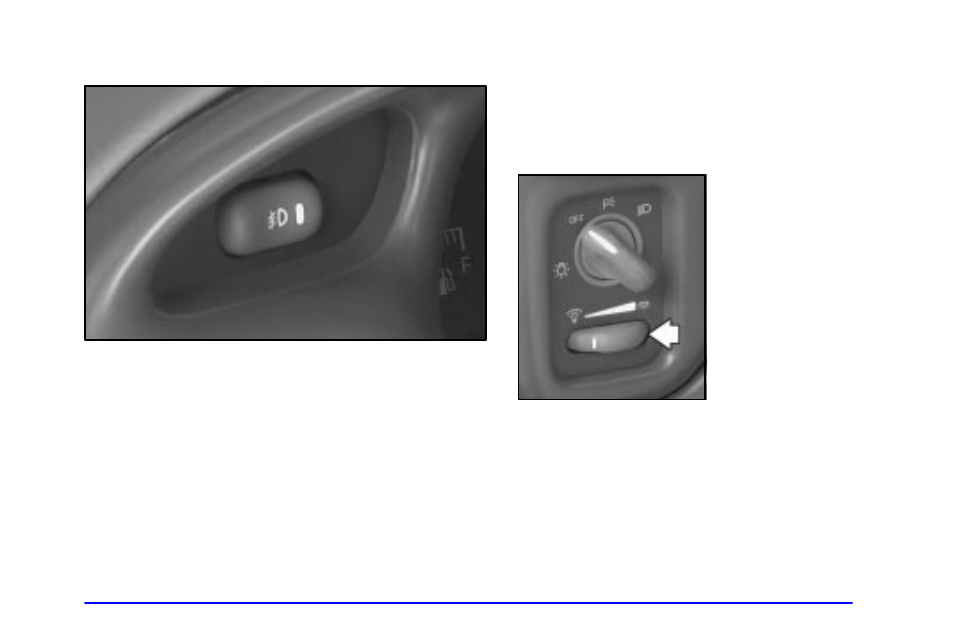 Fog lamps, Interior lamps, Instrument panel brightness control | Pontiac 2002 Grand Prix User Manual | Page 117 / 374