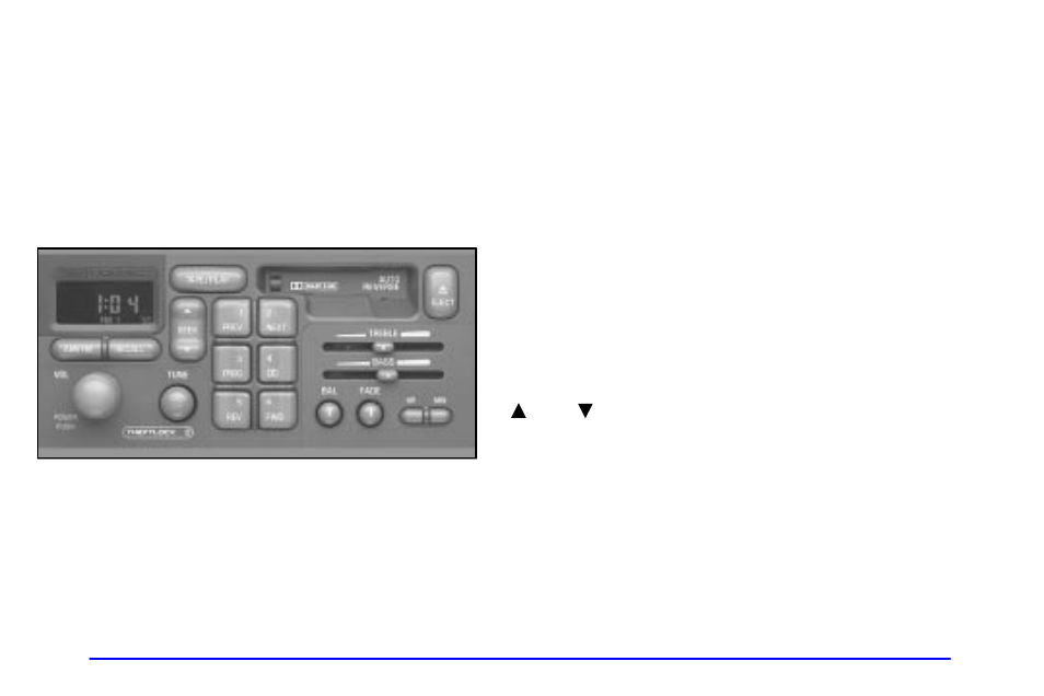 Setting the clock, Am-fm stereo with cassette tape player, Playing the radio | Finding a station, Setting preset stations | Pontiac 2002 Grand Prix User Manual | Page 165 / 374