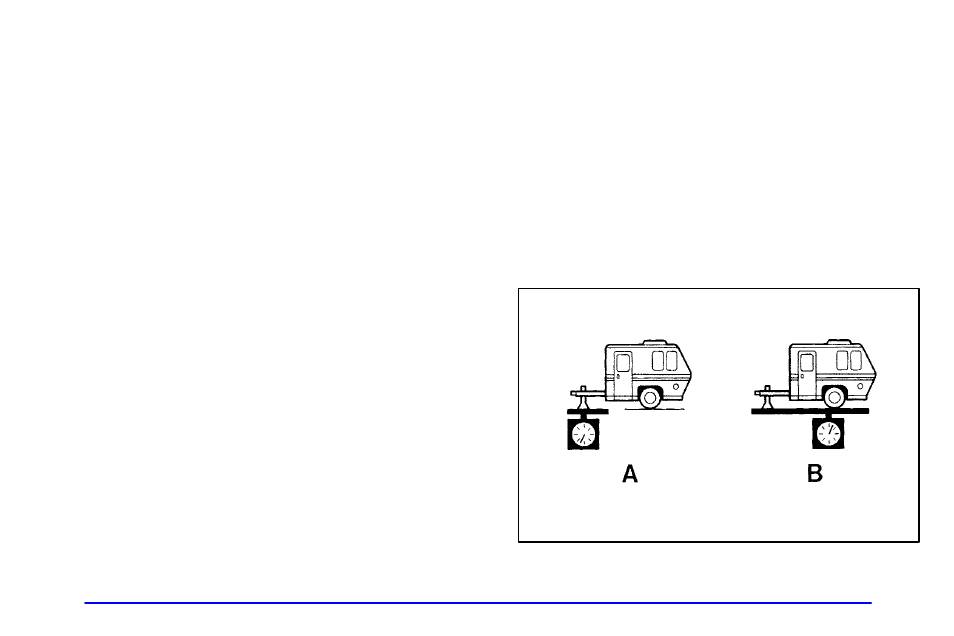 Weight of the trailer, Weight of the trailer tongue | Pontiac 2002 Grand Prix User Manual | Page 219 / 374