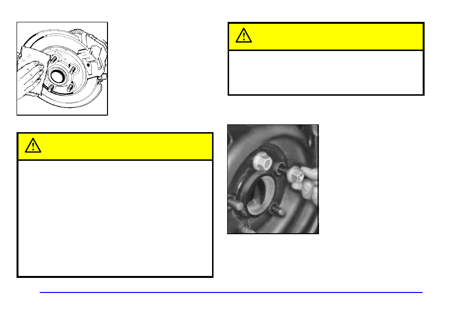 Caution | Pontiac 2002 Grand Prix User Manual | Page 256 / 374