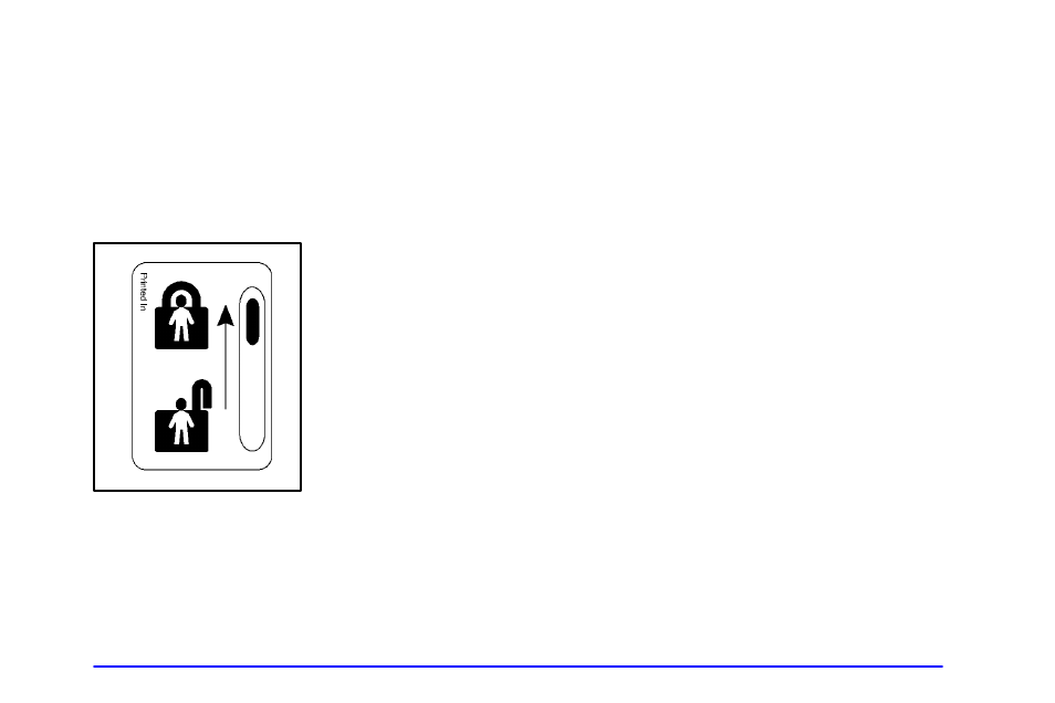 Rear door security locks (four- door models), Lockout prevention, Leaving your vehicle | Pontiac 2002 Grand Prix User Manual | Page 69 / 374