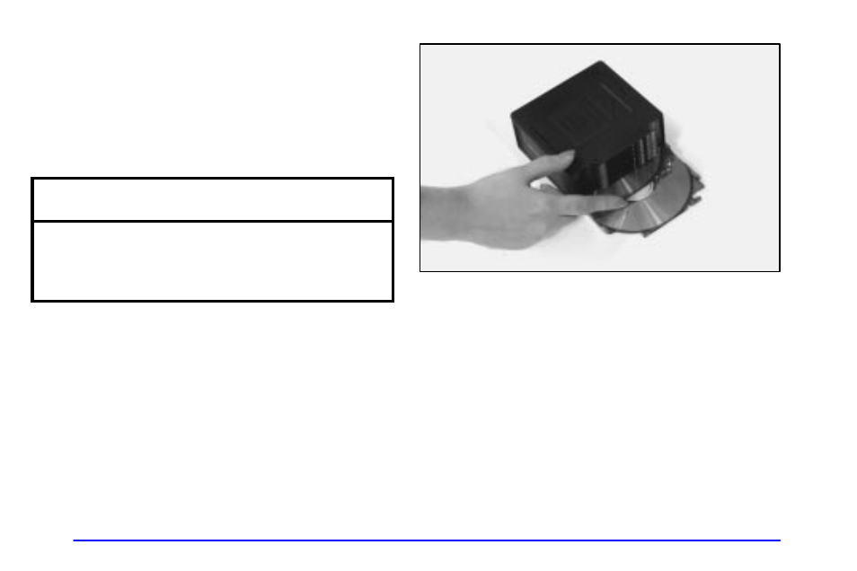 Trunk-mounted cd changer (option), Notice | Pontiac 2002 Firebird User Manual | Page 164 / 359