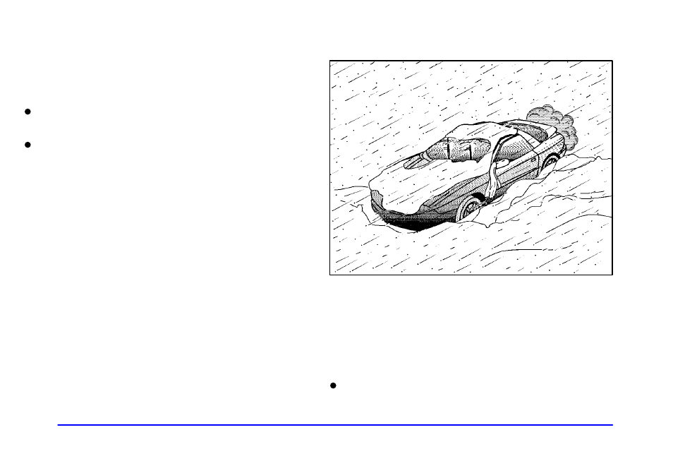 If you're caught in a blizzard | Pontiac 2002 Firebird User Manual | Page 200 / 359