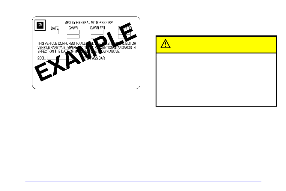 Caution | Pontiac 2002 Firebird User Manual | Page 203 / 359