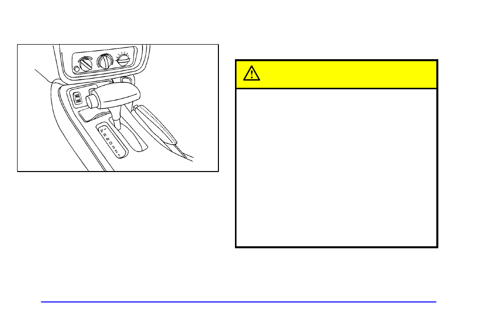Automatic transmission operation, Caution | Pontiac 2002 Firebird User Manual | Page 92 / 359