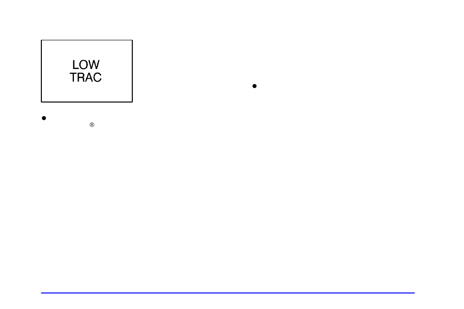 Low traction active (low trac) light | Pontiac 2002 Bonneville User Manual | Page 146 / 427