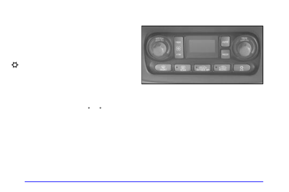 Electronic climate control system (option) | Pontiac 2002 Bonneville User Manual | Page 178 / 427