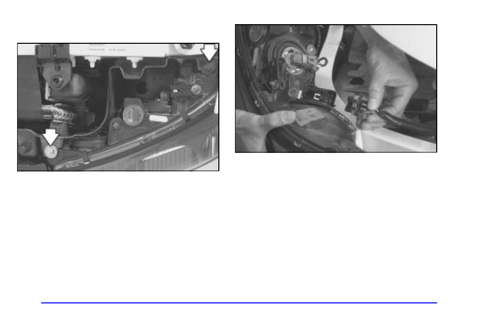 Front turn signals and parking lamps | Pontiac 2002 Bonneville User Manual | Page 337 / 427