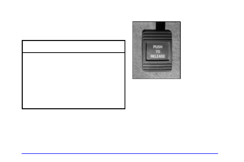 Parking brake, Notice | Pontiac 2002 Bonneville User Manual | Page 96 / 427