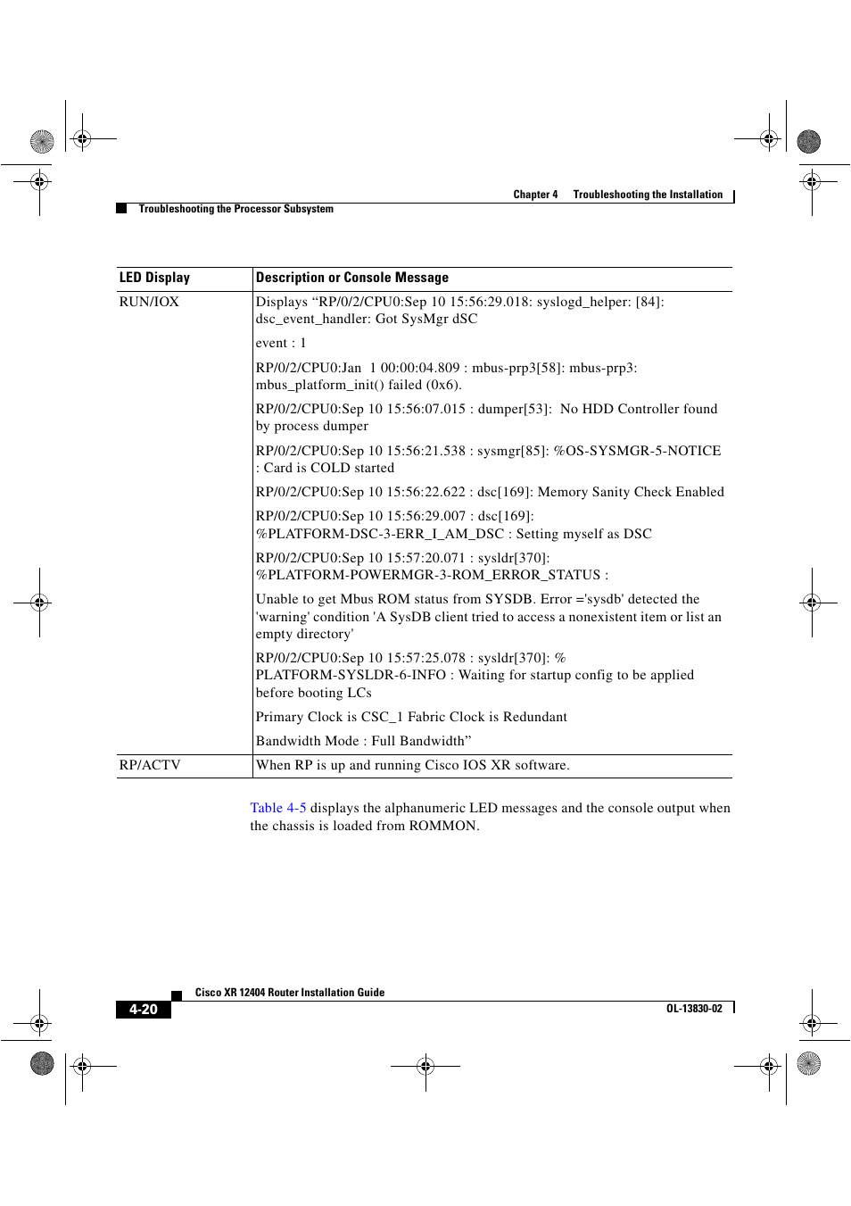 Cisco XR 12404 User Manual | Page 118 / 178