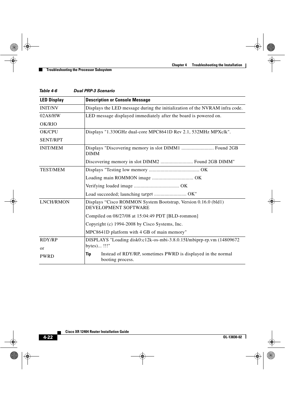 Cisco XR 12404 User Manual | Page 120 / 178