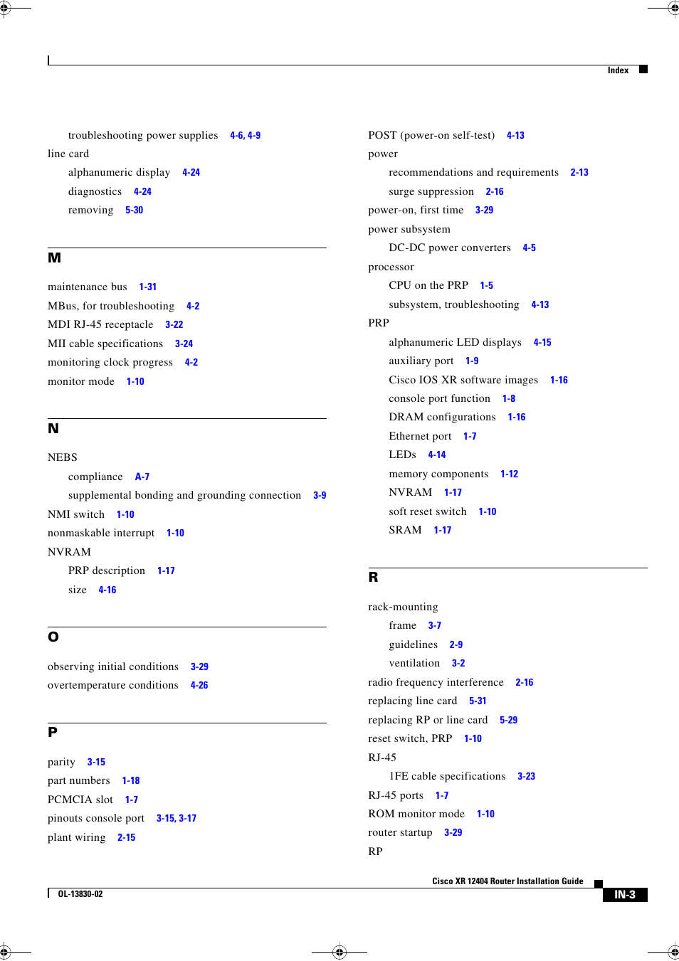 Cisco XR 12404 User Manual | Page 177 / 178