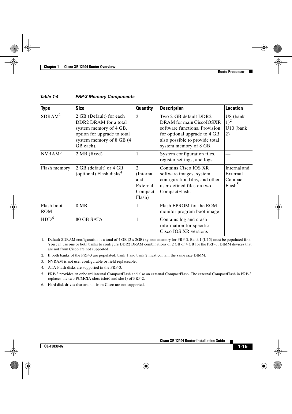 Cisco XR 12404 User Manual | Page 29 / 178