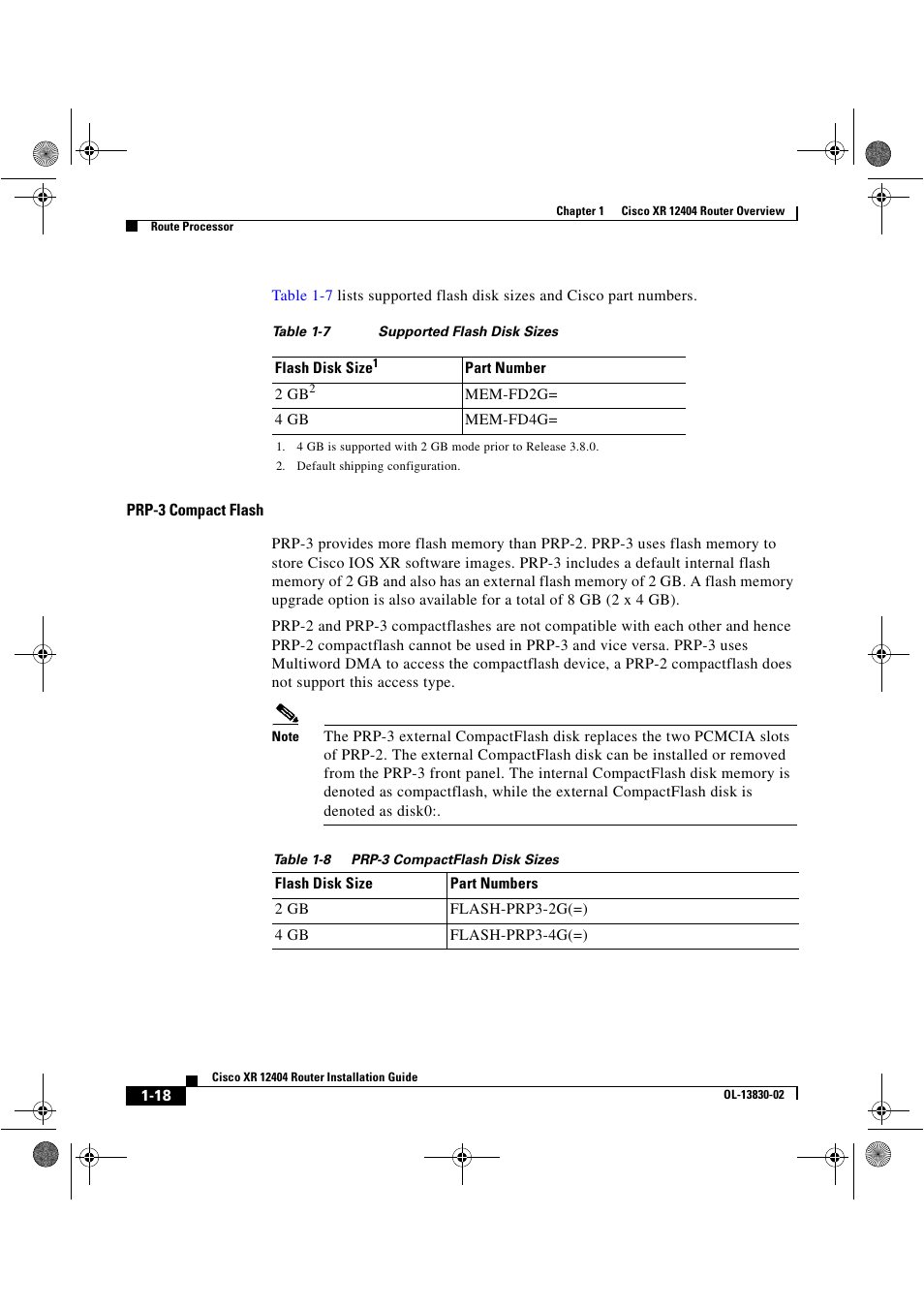 Cisco XR 12404 User Manual | Page 32 / 178