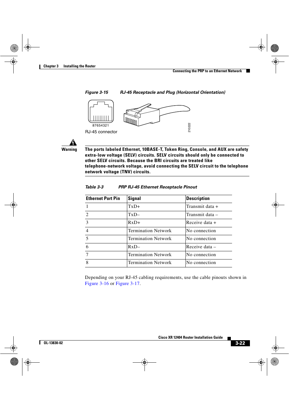 Figure 3-15, Table 3-3 | Cisco XR 12404 User Manual | Page 87 / 178