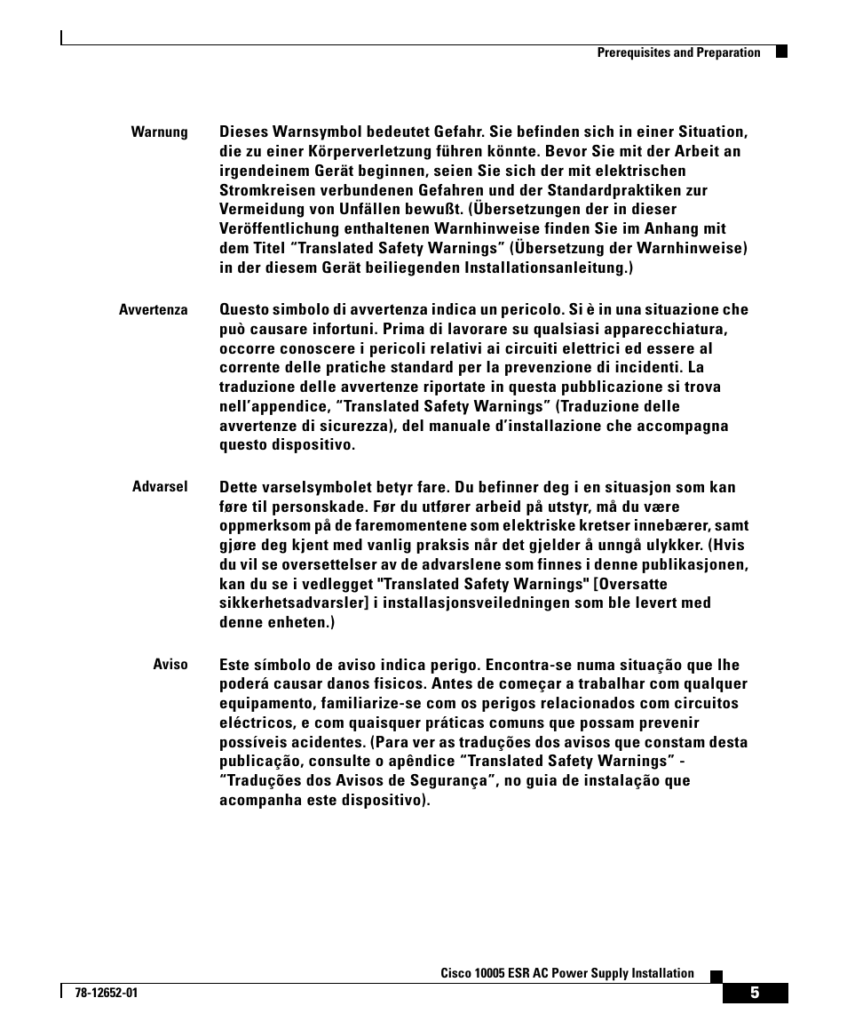 Cisco 10005 User Manual | Page 5 / 20