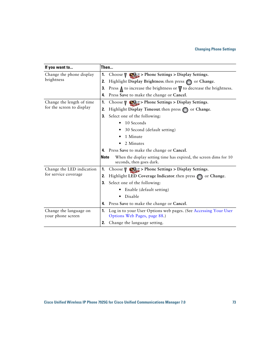 Cisco Cisco Unified Wireless IP Phone 7925G User Manual | Page 81 / 126