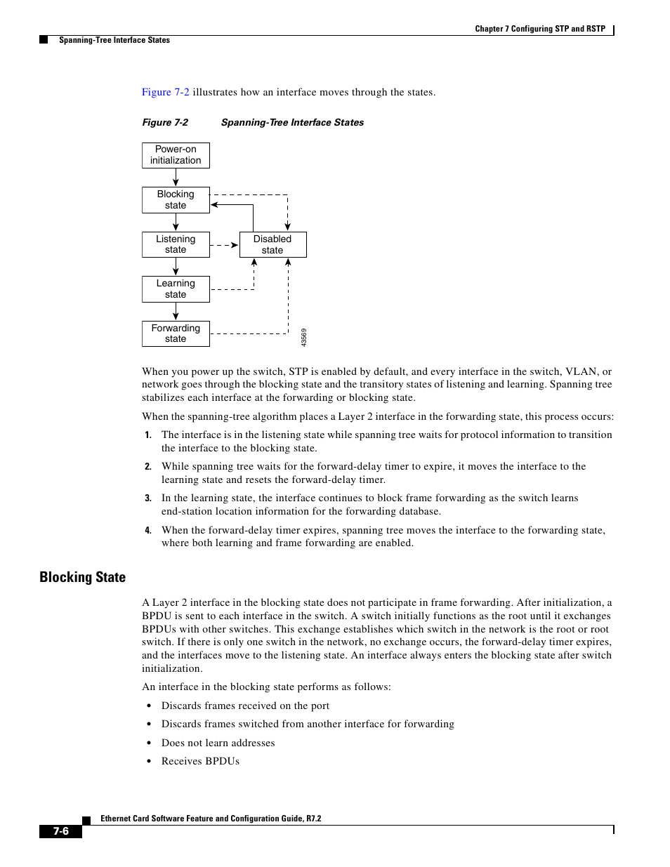 Blocking state, Figure 7-2 | Cisco 15327 User Manual | Page 112 / 584