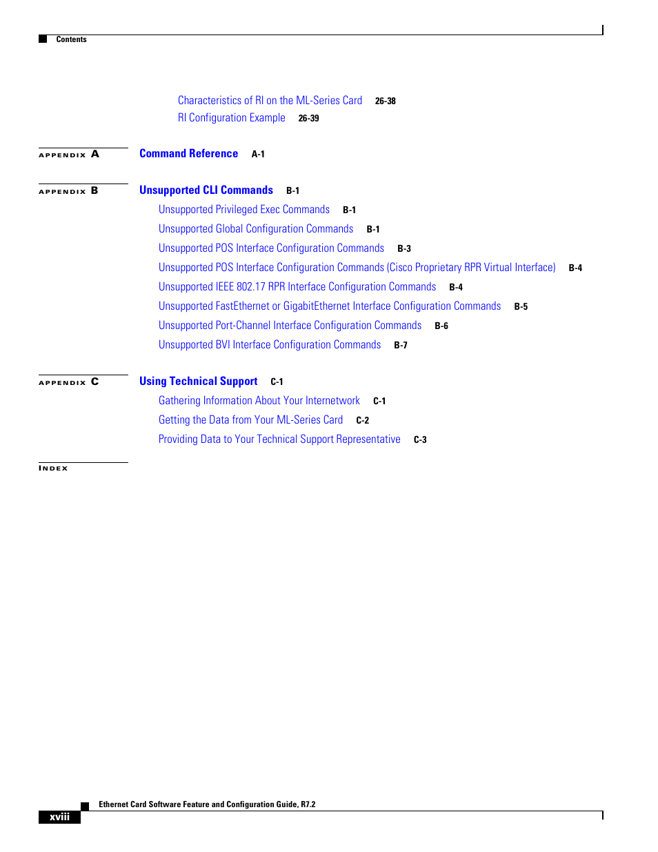 Cisco 15327 User Manual | Page 18 / 584