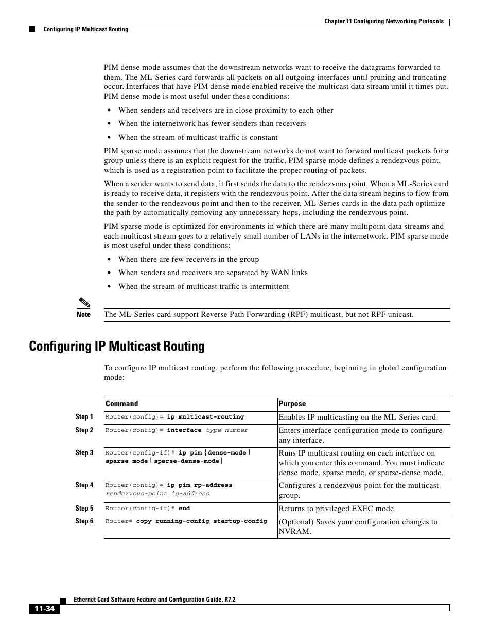 Configuring ip multicast routing | Cisco 15327 User Manual | Page 192 / 584