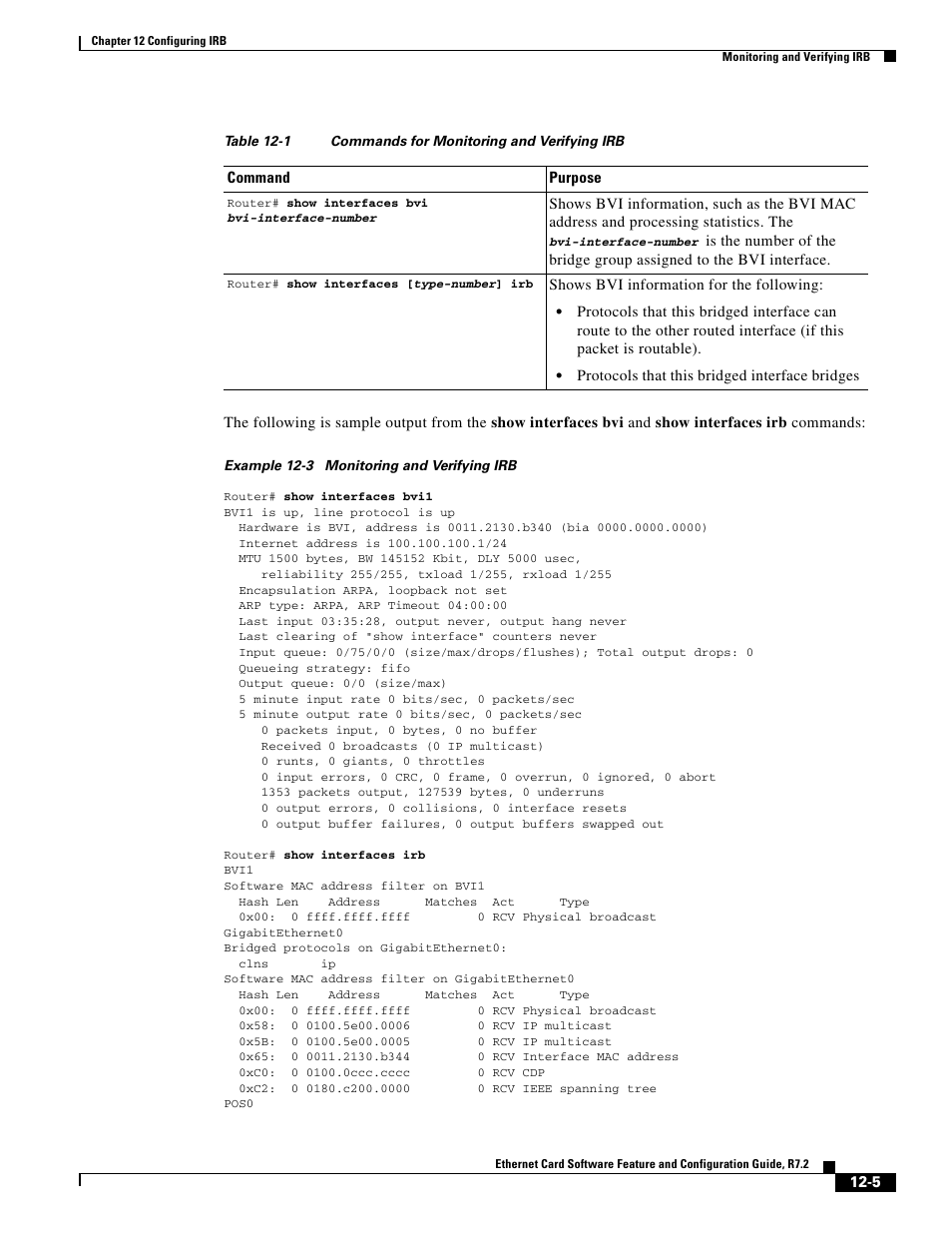 Table 12-1 | Cisco 15327 User Manual | Page 199 / 584