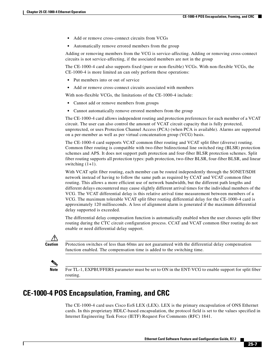 Ce-1000-4 pos encapsulation, framing, and crc | Cisco 15327 User Manual | Page 431 / 584