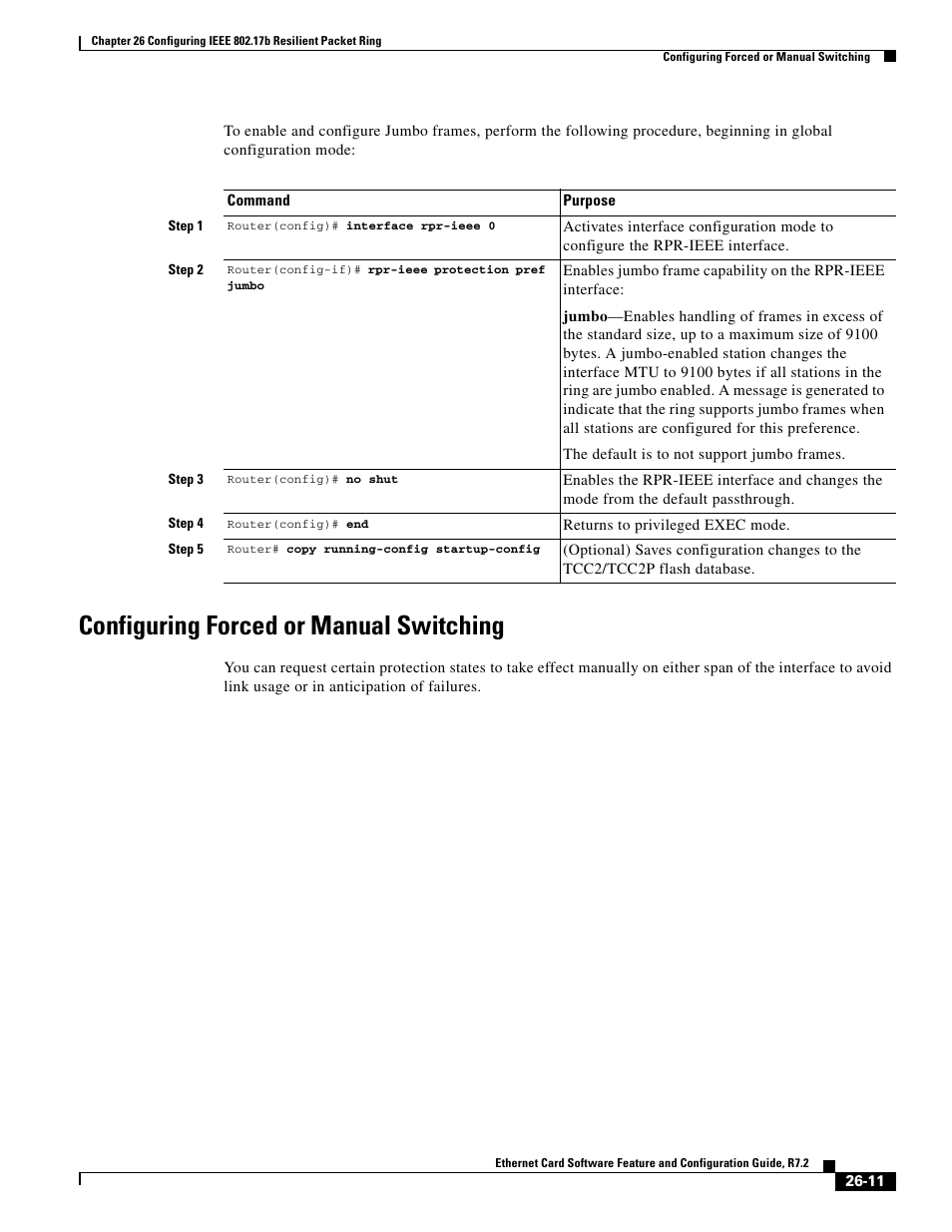 Configuring forced or manual switching | Cisco 15327 User Manual | Page 443 / 584