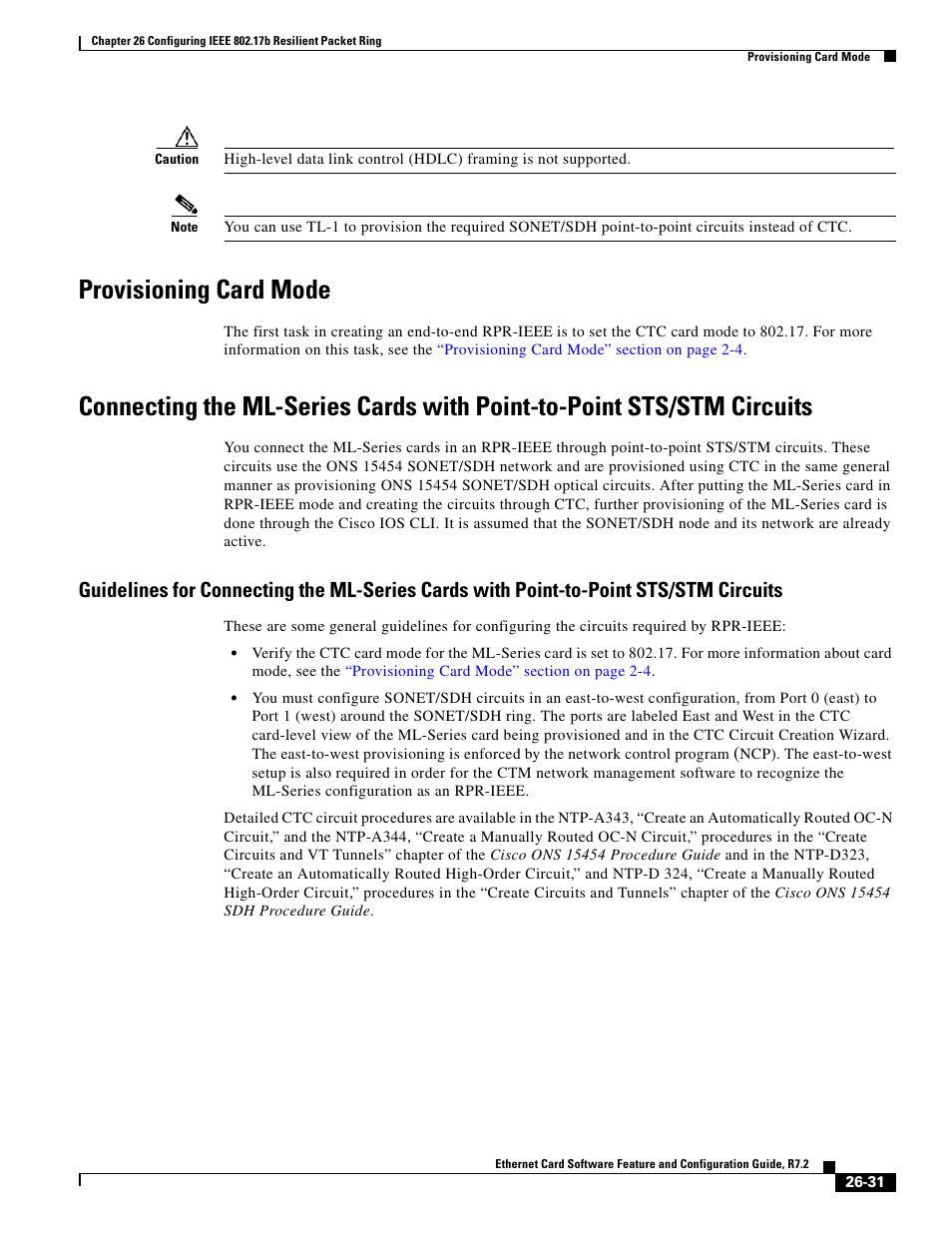 Provisioning card mode | Cisco 15327 User Manual | Page 463 / 584