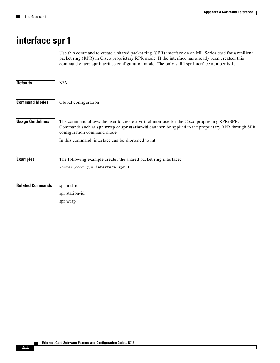 Interface spr 1 | Cisco 15327 User Manual | Page 478 / 584