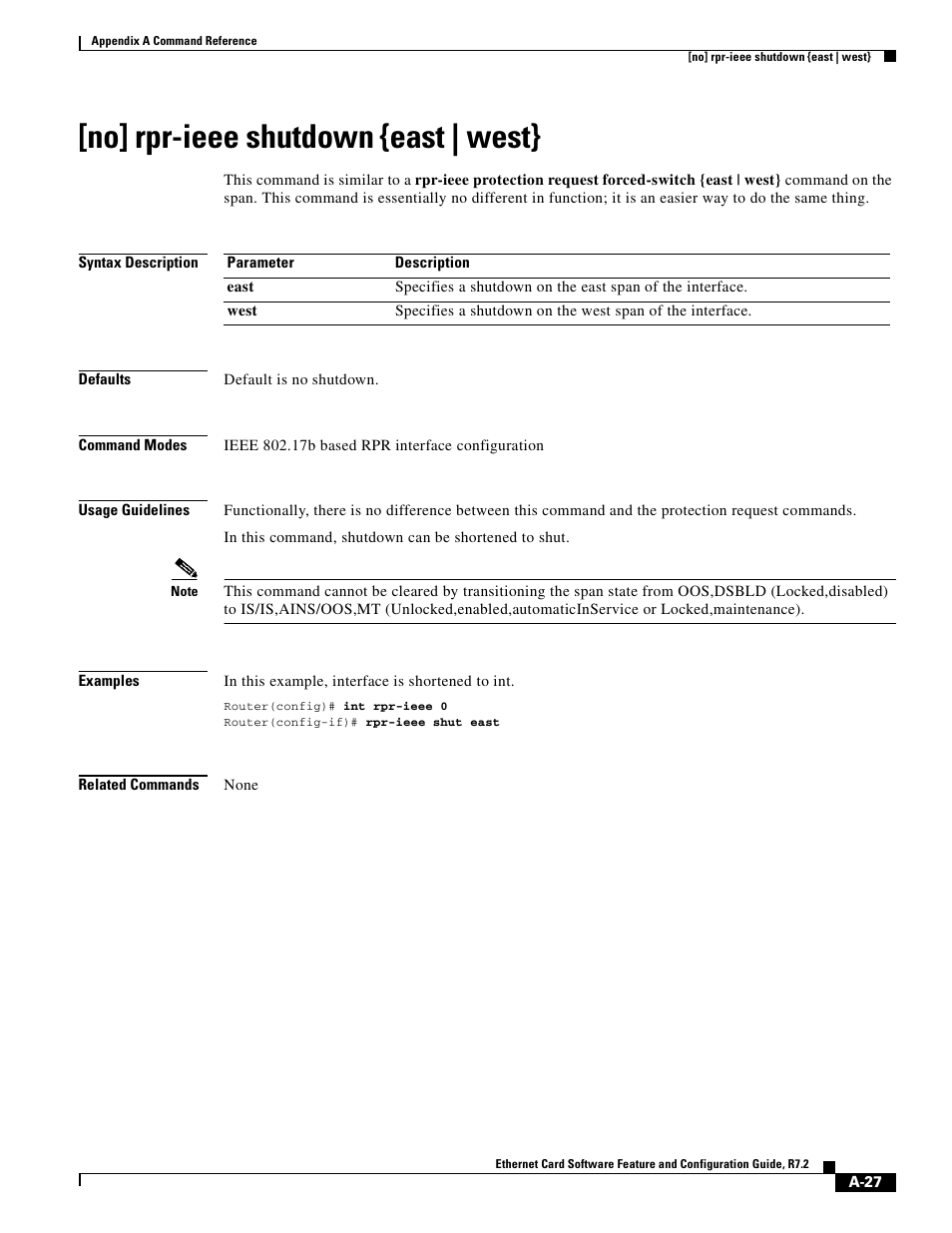 No] rpr-ieee shutdown {east | west | Cisco 15327 User Manual | Page 501 / 584