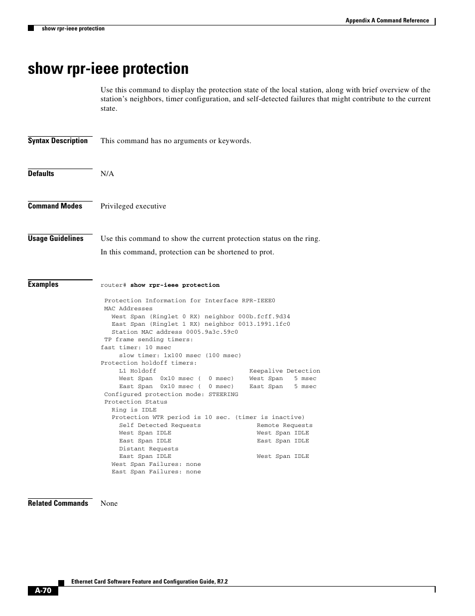 Show rpr-ieee protection | Cisco 15327 User Manual | Page 544 / 584