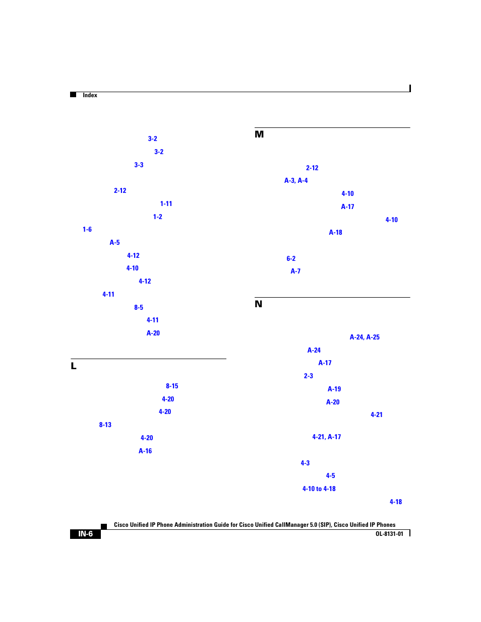 Cisco 7912G User Manual | Page 180 / 188