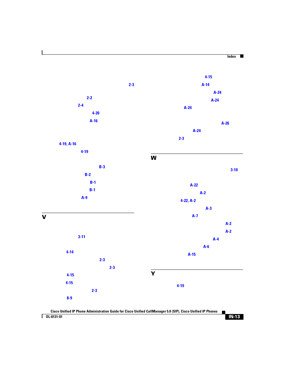 Cisco 7912G User Manual | Page 187 / 188