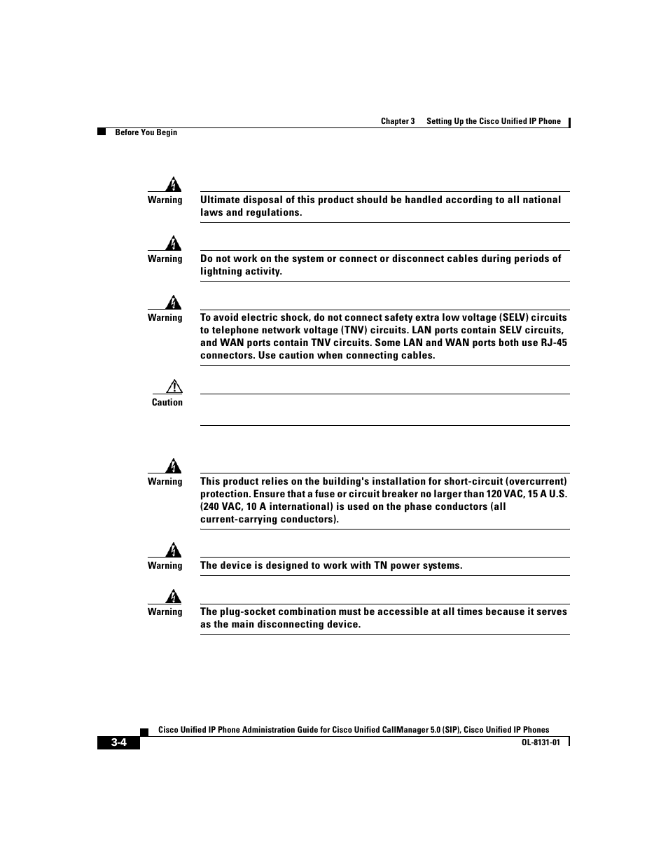 Cisco 7912G User Manual | Page 66 / 188