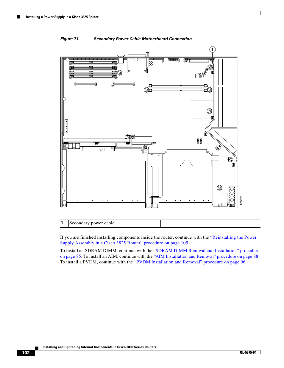 Figure 71 | Cisco 3800 Series User Manual | Page 132 / 138