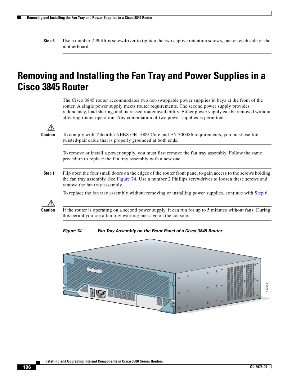 Cisco 3800 Series User Manual | Page 136 / 138