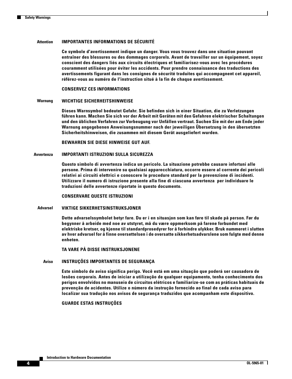 Cisco 3800 Series User Manual | Page 4 / 138