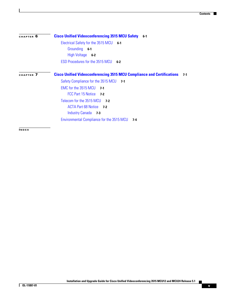 Cisco 3515 MCU12 User Manual | Page 5 / 54