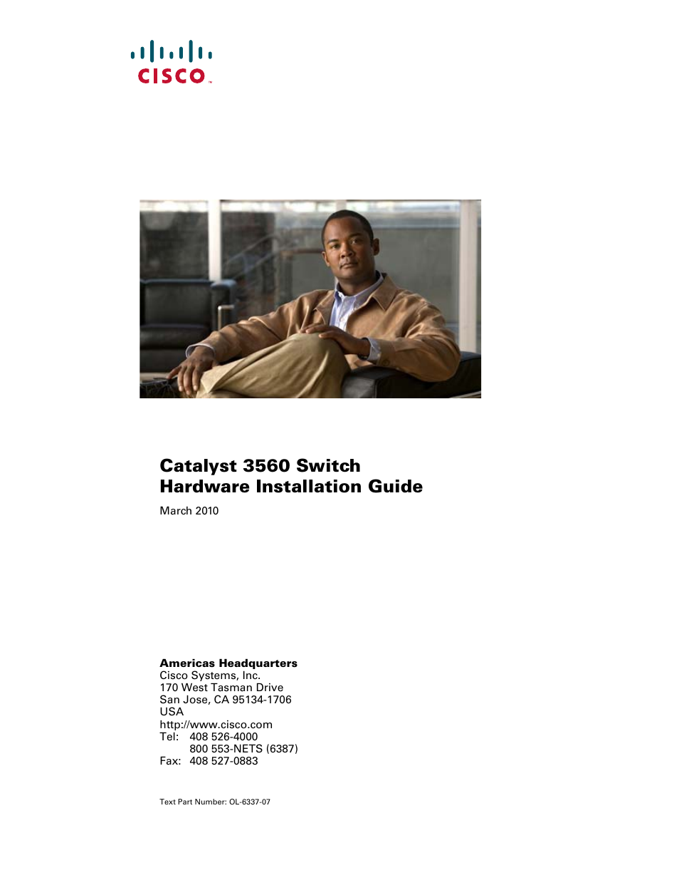 Cisco 3560 User Manual | 120 pages