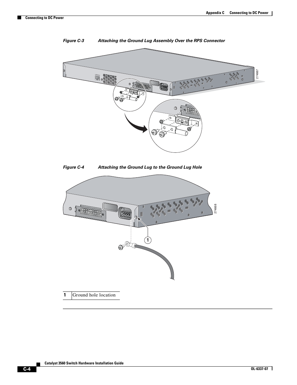 Figure c-3, Figure c-4 | Cisco 3560 User Manual | Page 104 / 120