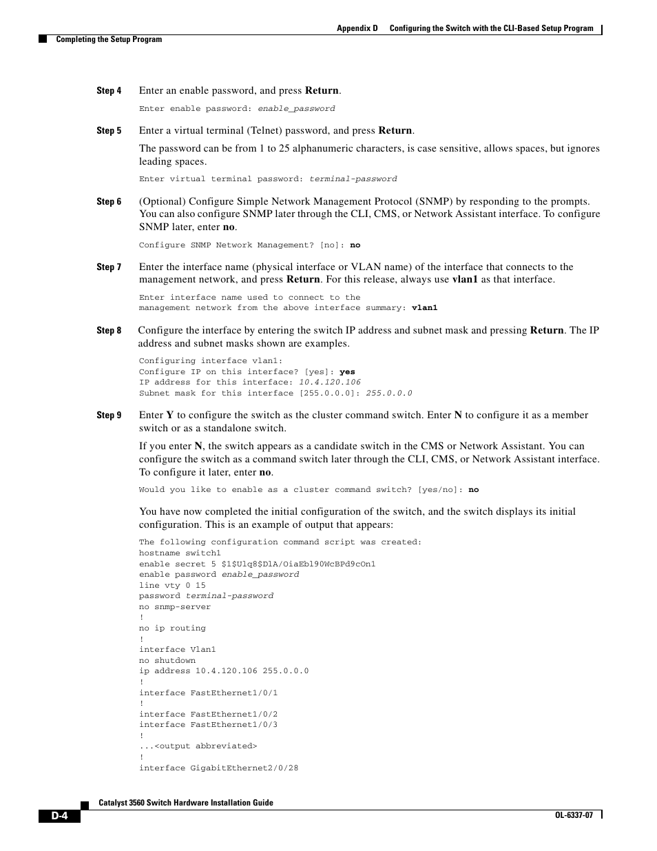 Cisco 3560 User Manual | Page 112 / 120