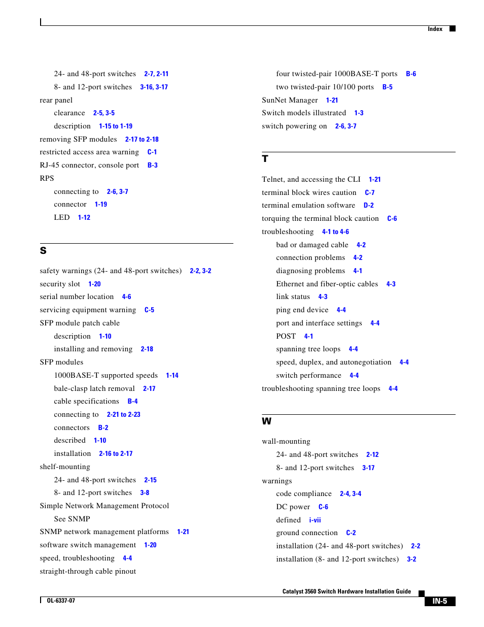 Cisco 3560 User Manual | Page 119 / 120