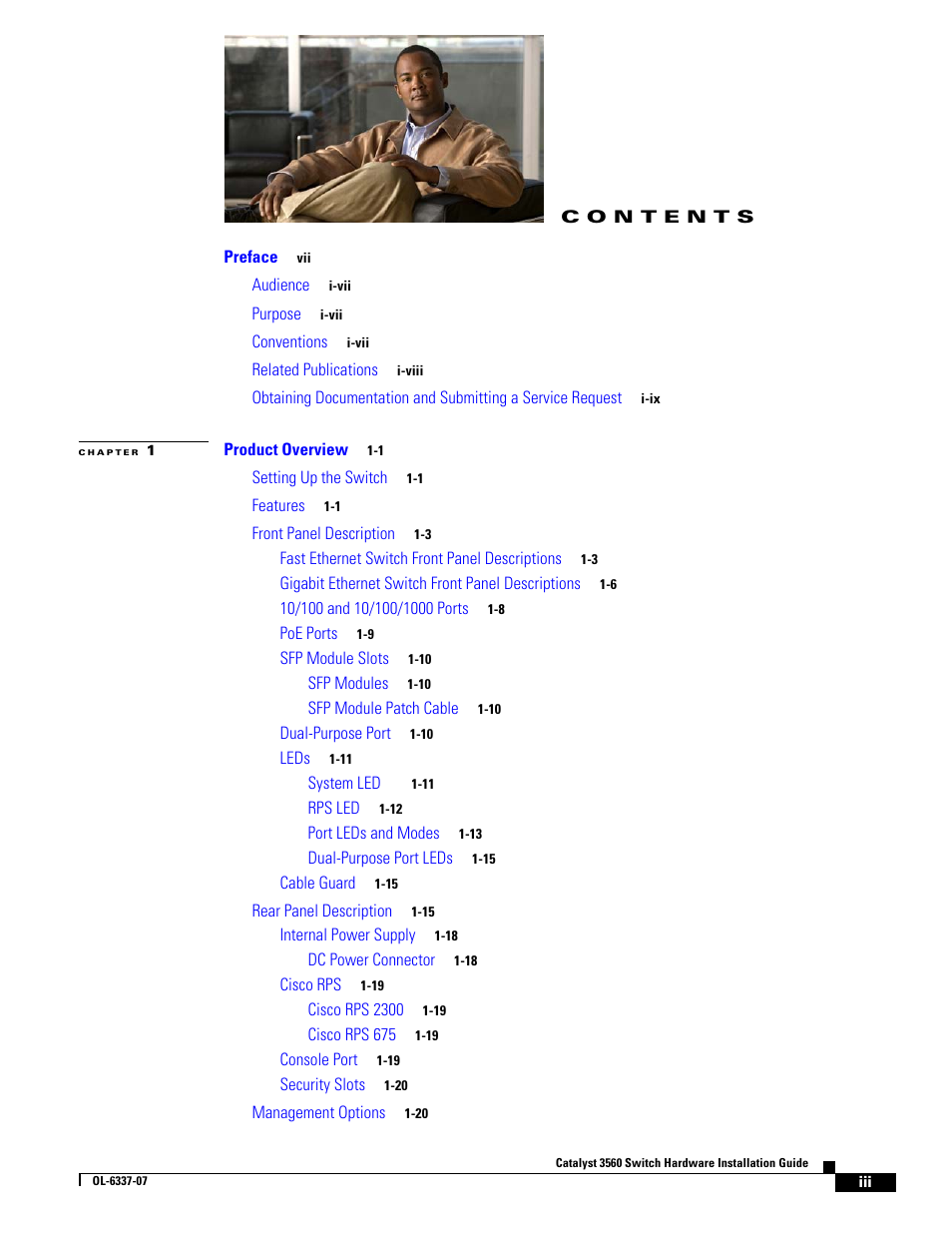 Cisco 3560 User Manual | Page 3 / 120