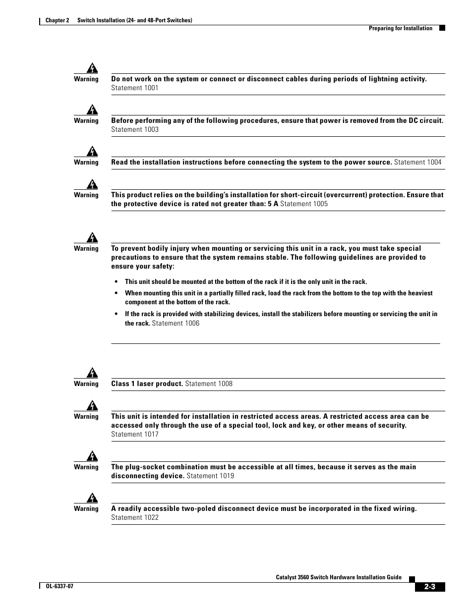 Cisco 3560 User Manual | Page 35 / 120