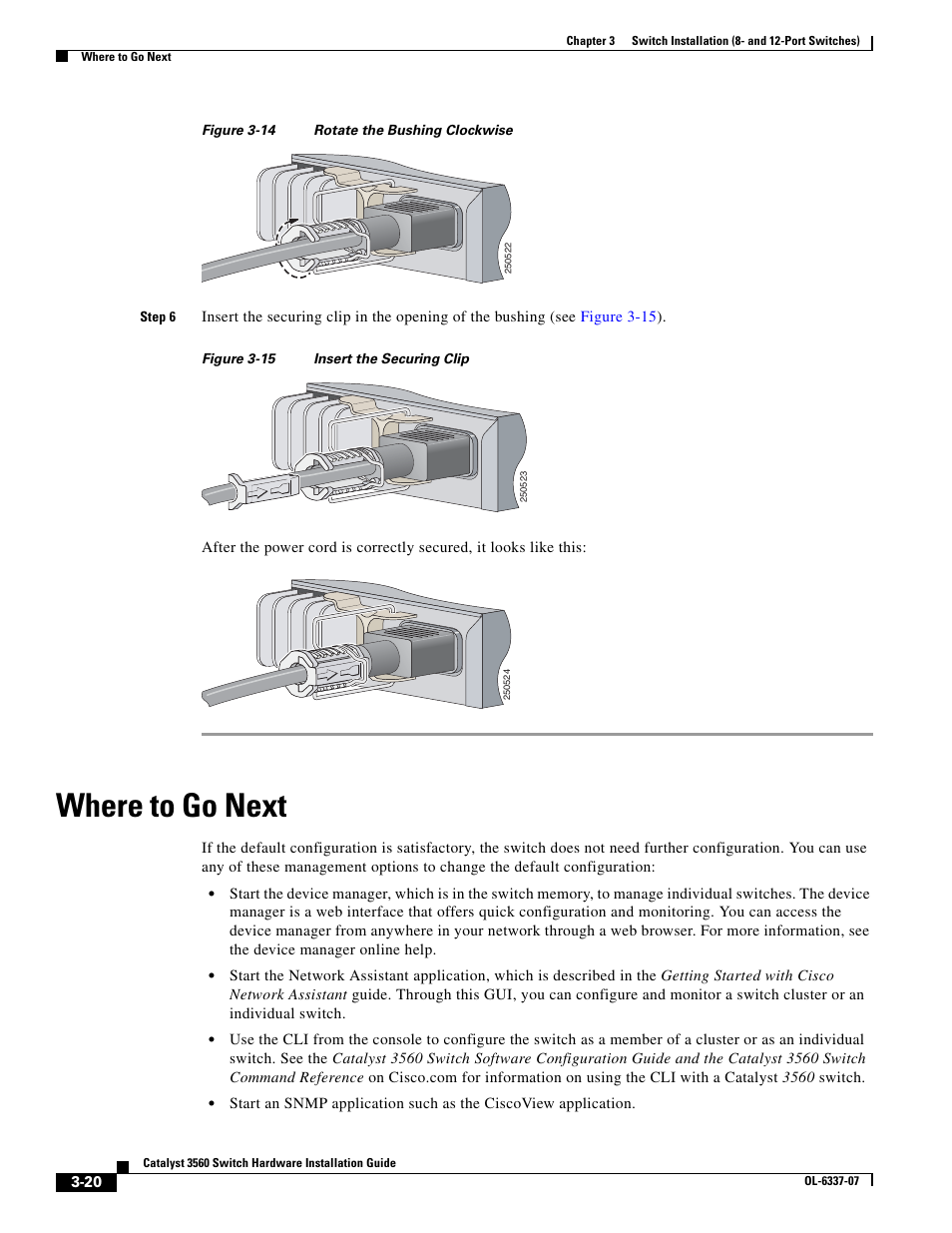 Where to go next, Figure 3-14 | Cisco 3560 User Manual | Page 76 / 120
